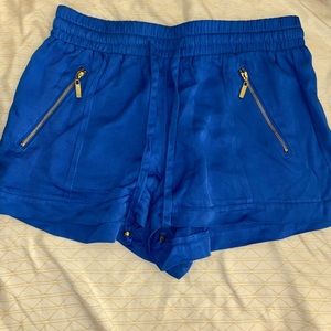 Guess blue drawstring shorts